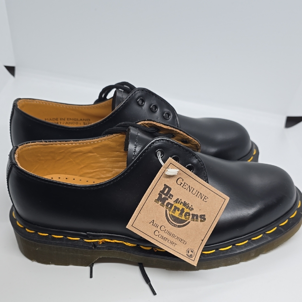 Dr. Martens AW004 Black Leather Shoes UK 3 UK4